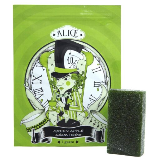 Alice Mushroom Gummy – Green Apple (1g)